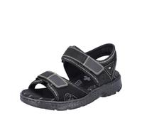 Rieker Sandalia Mujer 67891, Negro, 37 EU