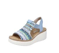 Rieker Sandalia Mujer 69172, multicolor, 38 EU
