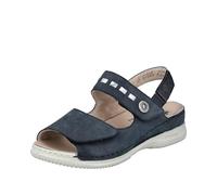 Rieker V7473, Sandalia Mujer, Azul, 39 EU