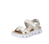 Rieker Sandalia Para Dama Trekkingsandalia Beige 64074