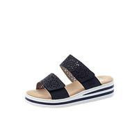 Rieker Sandalia para mujer V02k7, azul, 40 EU