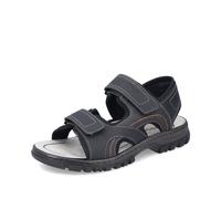 Rieker 25053, Sandalias de Trekking Hombre, Negro 00, 43 EU