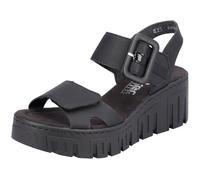 Rieker Sandalias con hebilla negro 40 negro