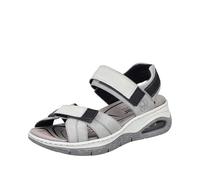Rieker Sandalias de trekking para mujer 67651, gris, 36 EU