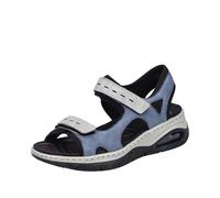 Rieker Sandalias de trekking para mujer 67666, azul, 40 EU