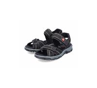 Rieker Sandalias de Trekking Para Mujer 68851-02 Negro, Planas