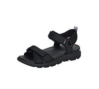 Rieker Sandalias de trekking para mujer V8401, Negro 00., 40 EU