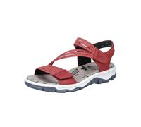 Rieker Sandalias de trekking rojo fuego 40 rojo fuego