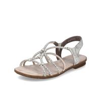 Rieker Sandalias Fashion Mujer 64270, Talla:38 EU, Color:Beige