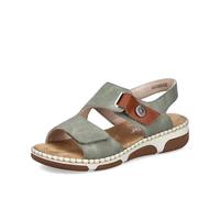Rieker Sandalias Fashion Mujer 66280, Talla:39 EU, Color:Verde