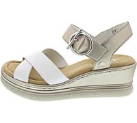 Rieker Sandalias Fashion Mujer 67703, Talla:38 EU, Color:Blanco