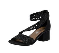 Rieker Sandalias para mujer, 64657, color negro, talla 39 EU