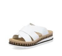 Rieker Sandalias para mujer V7989, Blanco 80., 41 EU Estrecho