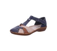 Rieker Sandalias 'Sandalette Damen M1655-14 Kunststoff (Synthetik) in blau' azul 42 EUR
