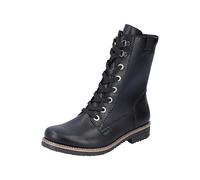 Rieker Schnürstiefel, Botas con Cordones Mujer, Negro, 39 EU