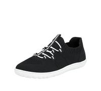 Rieker Zapatillas sin cordones negro / blanco, Talla 40