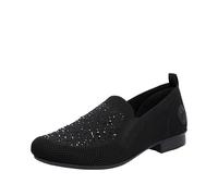 Rieker Slipper, Mocasín Mujer, Negro, 40 EU