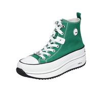 Rieker Sneaker High, Botas Cortas al Tobillo Mujer, Verde, 40 EU