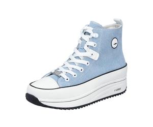 Rieker Sneaker High, Zapatillas Altas Mujer, Azul, 39 EU