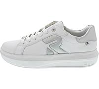 Rieker Sneaker Low, Zapatillas Bajas Mujer, Blanco Nácar, 37 EU