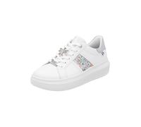 Rieker Sport Zapatillas deportivas bajas azul real / gris claro / rosa claro / blanco, Talla 37