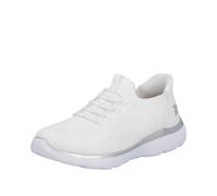 Rieker Sport Zapatillas sin cordones 'M5066' plata / blanco 40 plata / blanco