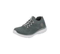 Rieker Sport Zapatillas sin cordones 'M5074' pino / blanco 36 pino / blanco