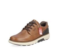 Rieker Sportlicher Schnürer, Brogues Hombre, Braun 24, 43 EU Ancho