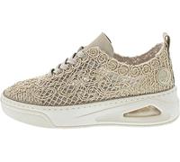 Rieker Sportlicher Schnürer, Zapatillas Bajas Mujer, Beige, 39 EU