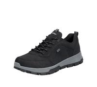 Rieker Sportlicher Schnürer, Zapatillas de Trekking Hombre, Negro, 46 EU
