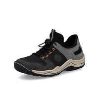 Rieker Tenis para mujer Slip-On L0593, zapatos planos para mujer, Negro Black Black 00, 36 EU