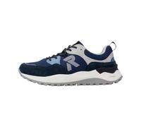 Rieker U1305 Zapatillas Low Top Para Hombre Azules con Cordones