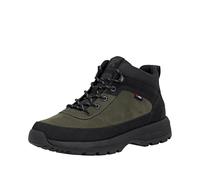 Rieker U1670, Botas con Cordones Hombre, Verde, 46 EU