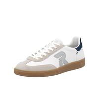 Rieker U2200, Zapatillas Bajas Hombre, Blanco, 43 EU