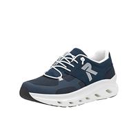 Rieker U3500, Zapatillas Bajas Hombre, Azul, 42 EU