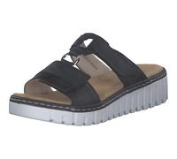 Rieker V1396, Pantuflas Mujer, Azul, 43 EU