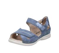 Rieker V7474, Sandalia Mujer, Azul, 39 EU