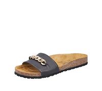 Rieker V8092, Zuecos Mujer, Negro, 39 EU