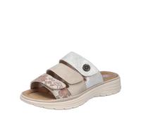 Rieker V8583, Pantuflas Mujer, Beige, 37 EU