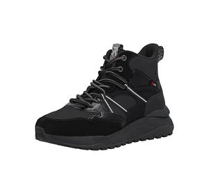 Rieker W2570 Zapatillas altas para mujer, color negro, talla 41 EU, Negro, 41 EU