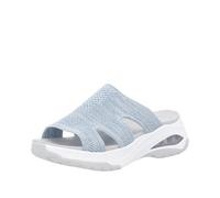 Rieker W3150, Slides Mujer, Azul, 40 EU