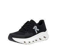 Rieker W3500, Zapatillas Bajas Mujer, Negro, 40 EU