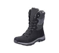Rieker Wildebuk, Botas de Trekking Mujer, Color Negro, 37 EU
