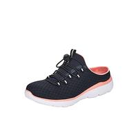Rieker M5090, Zuecos Mujer, Azul, 42 EU