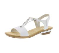 Rieker Women's Moral Sandals 36 EU Blanco