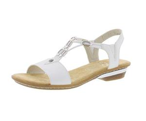 Rieker Women's Moral Sandals 36 EU Blanco