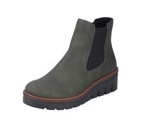 Rieker X9172, Botas Estilo Chelsea Mujer, Verde, 37 EU