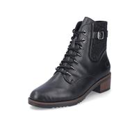 Rieker Y0500, Botas con Cordones Mujer, Negro, 39 EU