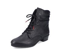 Rieker Mujer Botines Y0701, señora Botines,Zapato de transición,Zapato de Invierno,Botas,Bota,Media Bota,Forrado,Negro (Schwarz / 00),38 EU / 5 UK