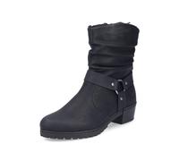 Rieker Y1760, Bota a la Altura de la Pantorrilla Mujer, Negro, 42 EU